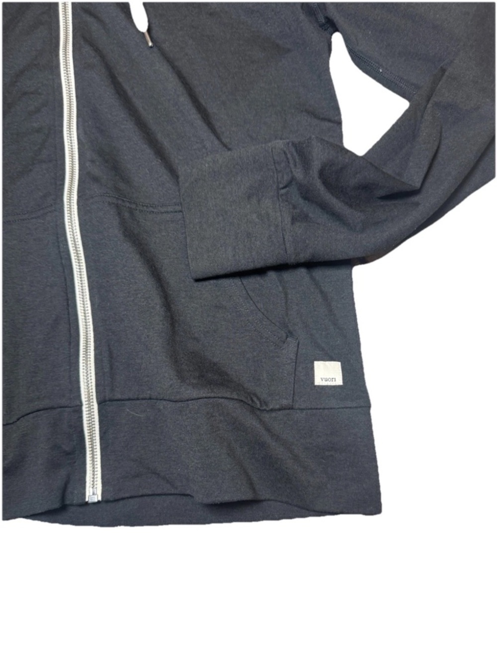Vuori Hoodie Womens Medium Black Halo Performance 2.0 Full Zip Jacket Dreamknit - Picture 3 of 6